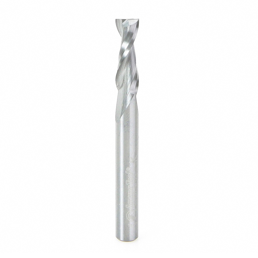 Amana 46102 Solid Carbide Spiral Plunge 1/4 Dia x 3/4 x 1/4 Inch Shank Up-Cut