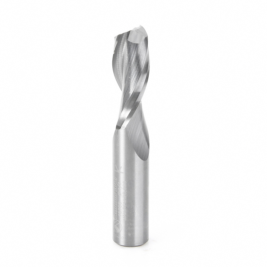 Amana 46106 Solid Carbide Spiral Plunge 1/2 Dia x 1-1/4 x 1/2 Inch Shank Up-Cut