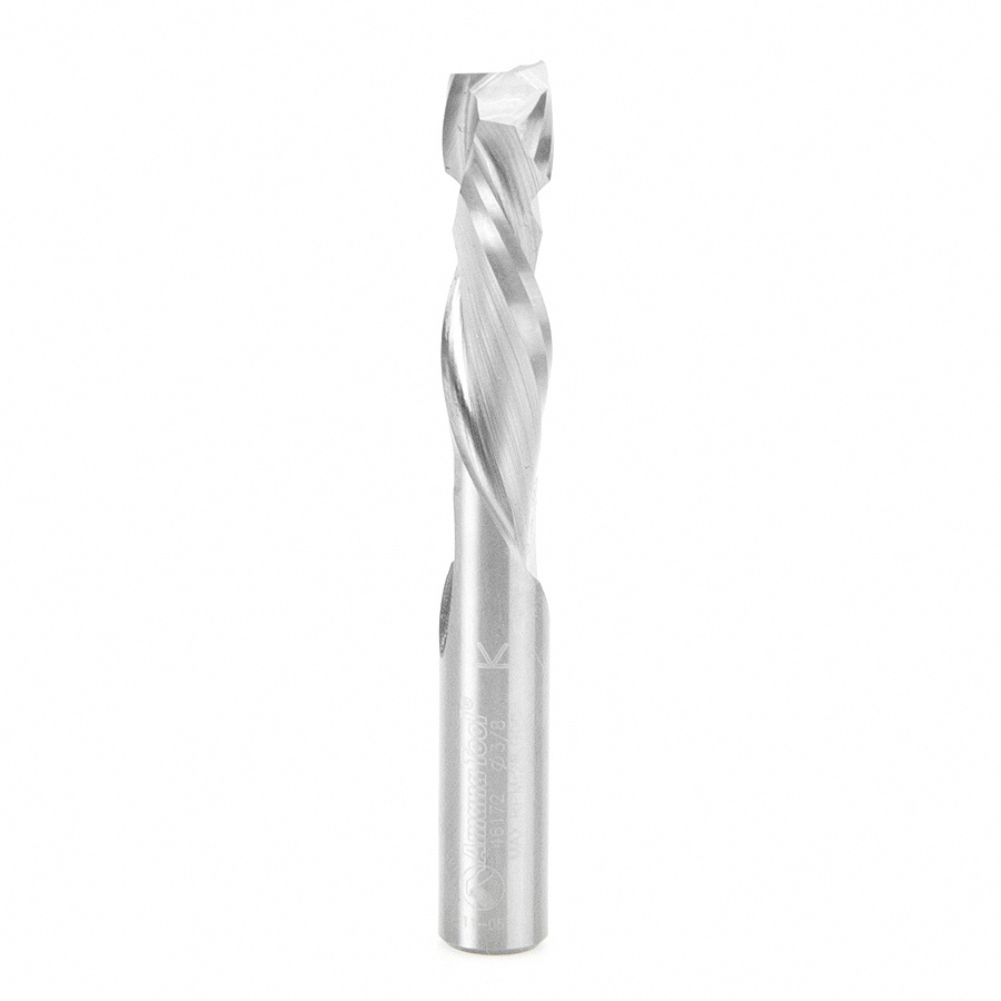 Amana 46172 CNC Solid Carbide Compression Spiral 3/8 Dia x 1-1/4 Inch x 3/8 Shank