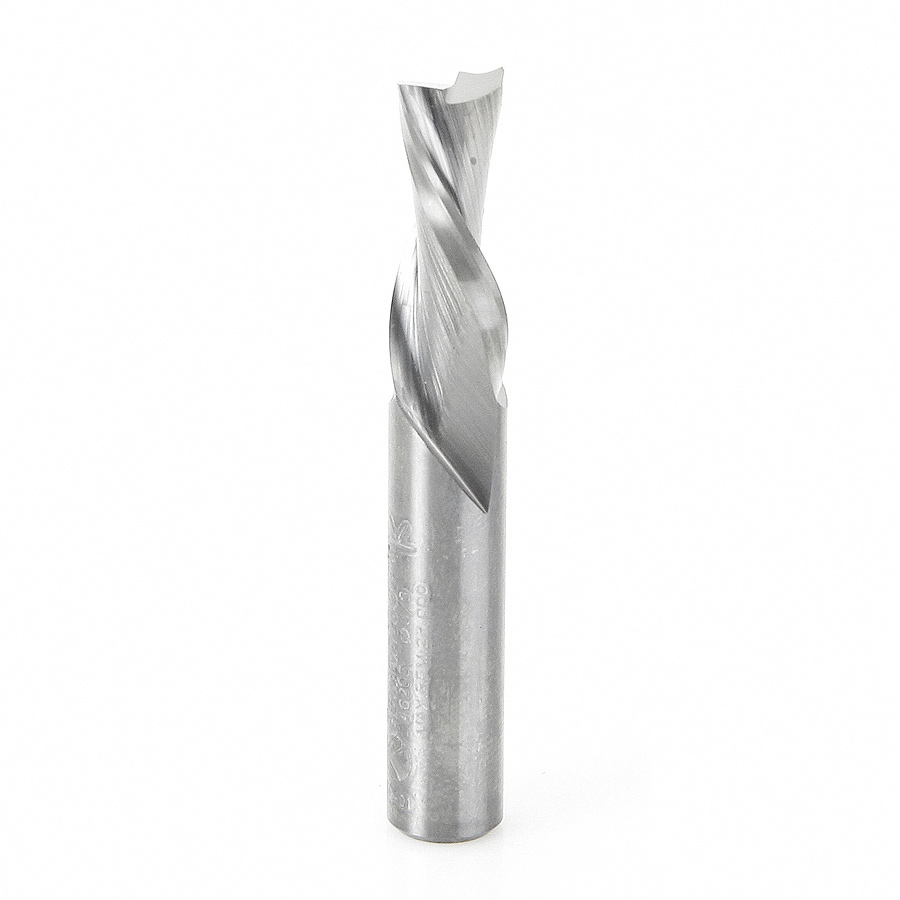 Amana 46203 Solid Carbide Spiral Plunge 3/8 Dia x 1 Inch x 3/8 Shank Down-Cut