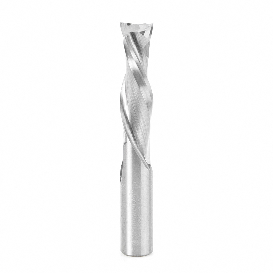 Amana 46356 CNC Solid Carbide Mortise Compression Spiral 1/2 Dia x 1-5/8 x 1/2 Inch Shank