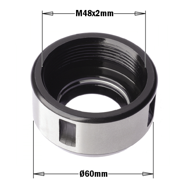 Clamping Nut M48X2Mm Without Bearing Rh