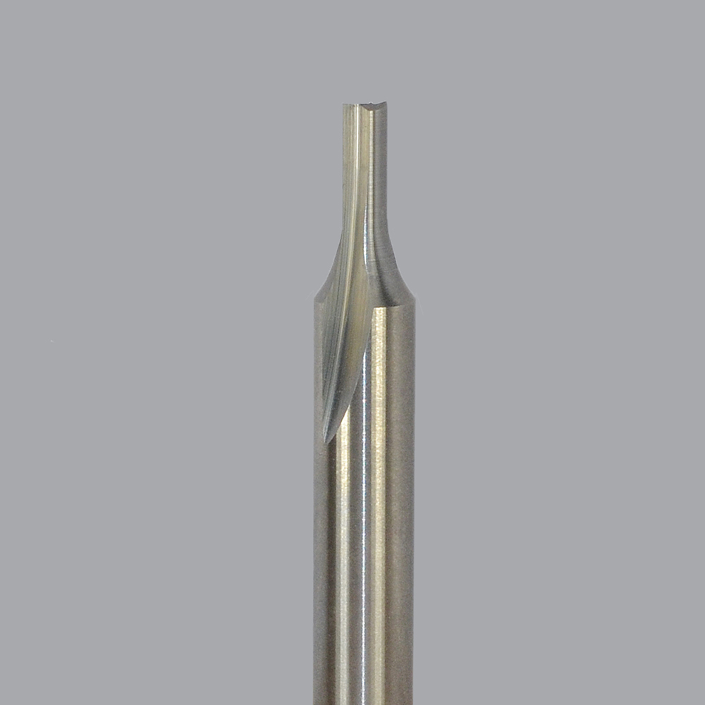 Onsrud 48-008 Solid Carbide router 2FL 1/8 x 5/16 x 2 OAL For Hard Wood, Soft Wood, Wood Composite, Foam, 1/4 Shank
