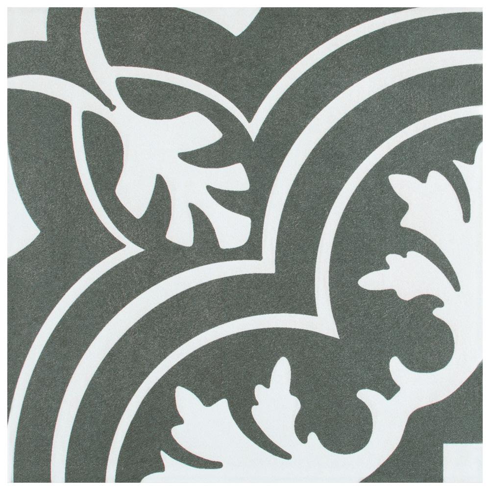 Merola Tile Twenties Classic Encaustic 7-3/4 in. x 7-3/4 in. Ceramic Floor and Wall Tile (11.11 sq. ft. / case)