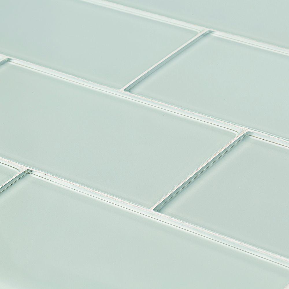 Jeffrey Court Siberian Gloss 11.625 in. x 11.75 in. x 8 mm Interlocking Glass Mosaic Tile