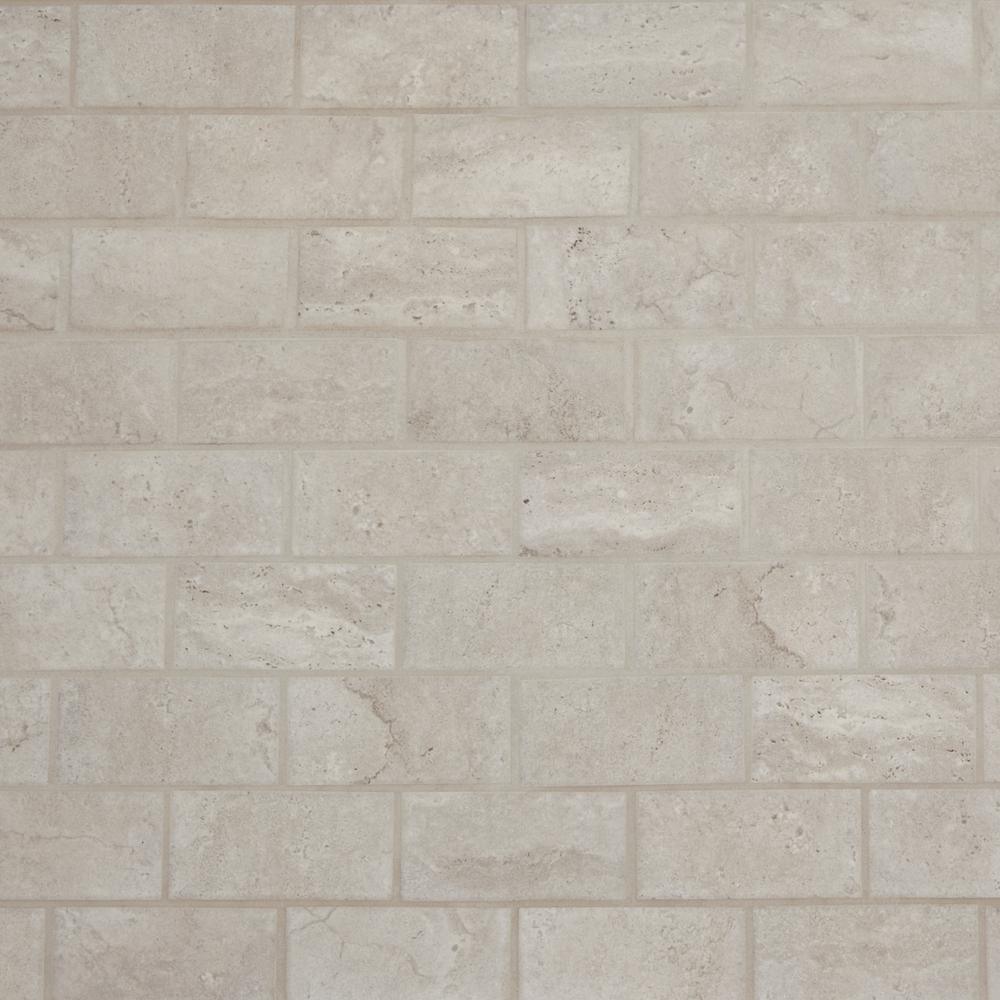 Daltile Northpointe Greystone 12 in. x 12 in. x 6.35mm Ceramic Mosaic Floor and Wall Tile (0.83 sq. ft. / Piece)
