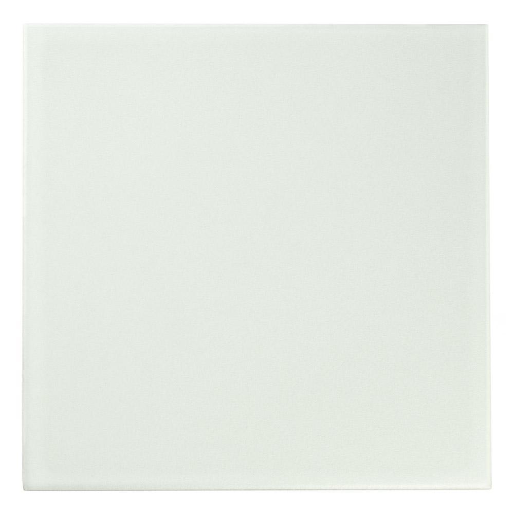 Merola Tile Revival White 7-3/4 in. x 7-3/4 in. Ceramic Floor and Wall Tile