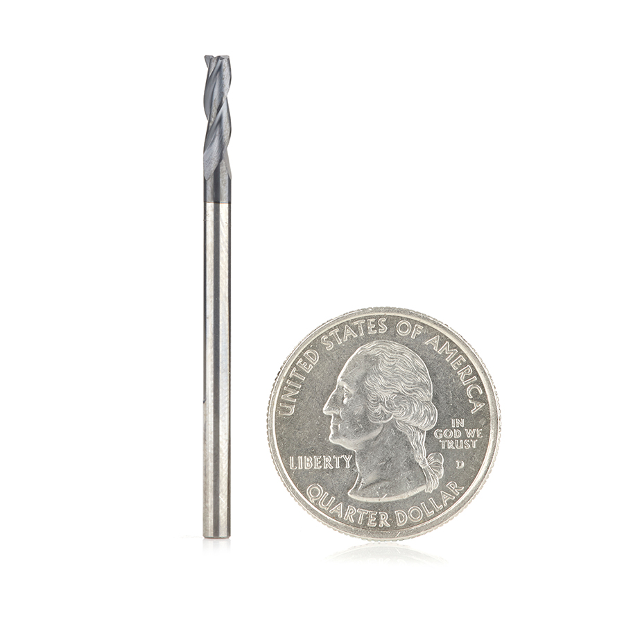 Amana 3mm D SC STAINLESS STEEL AlTiN