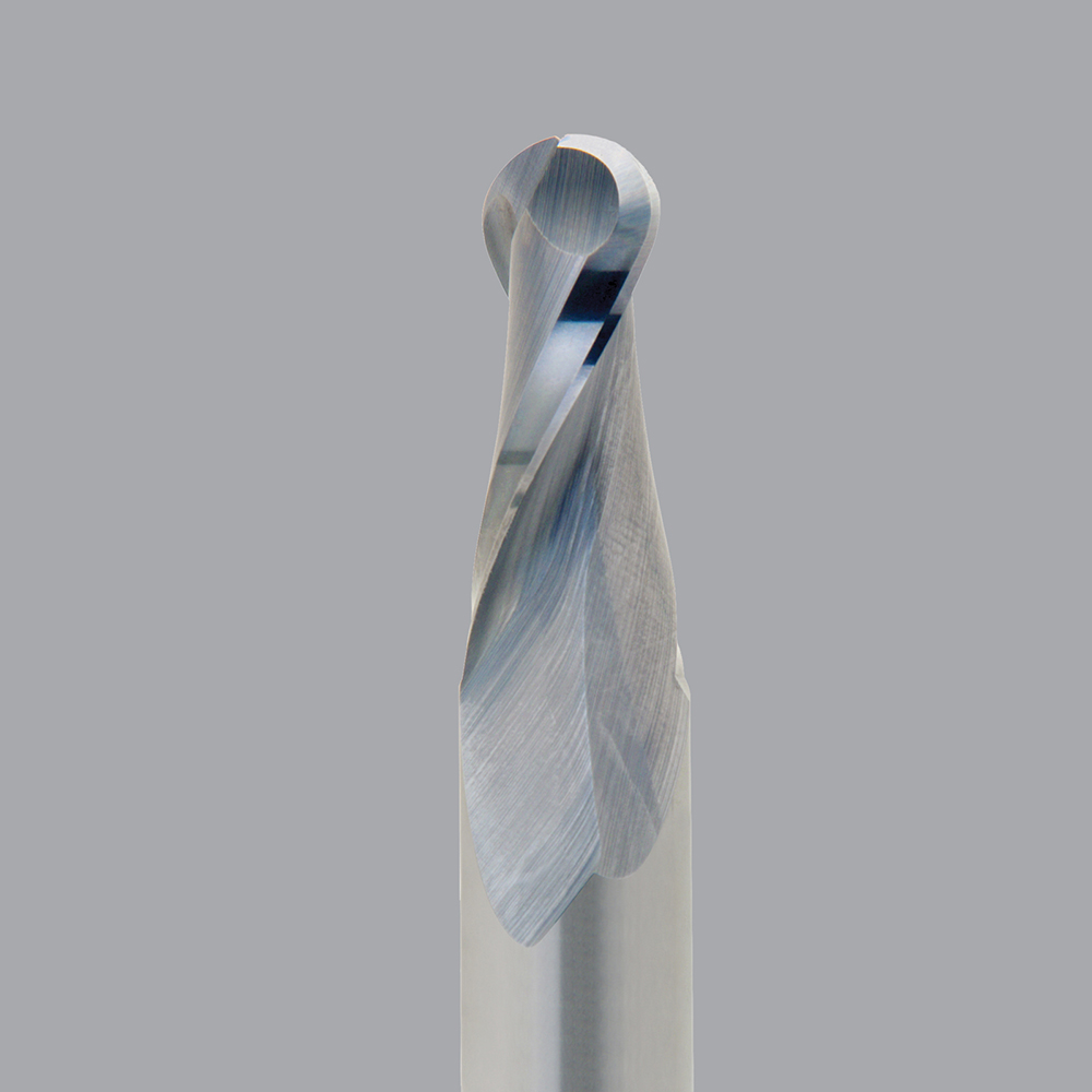 Onsrud 52-244B Solid Carbide router 2FL 1/8 x 1/2 x 2 OAL For Soft Wood, Hard Wood, Wood Composite, Soft Plastic, Hard Plastic, Aluminum, 1/8 Shank