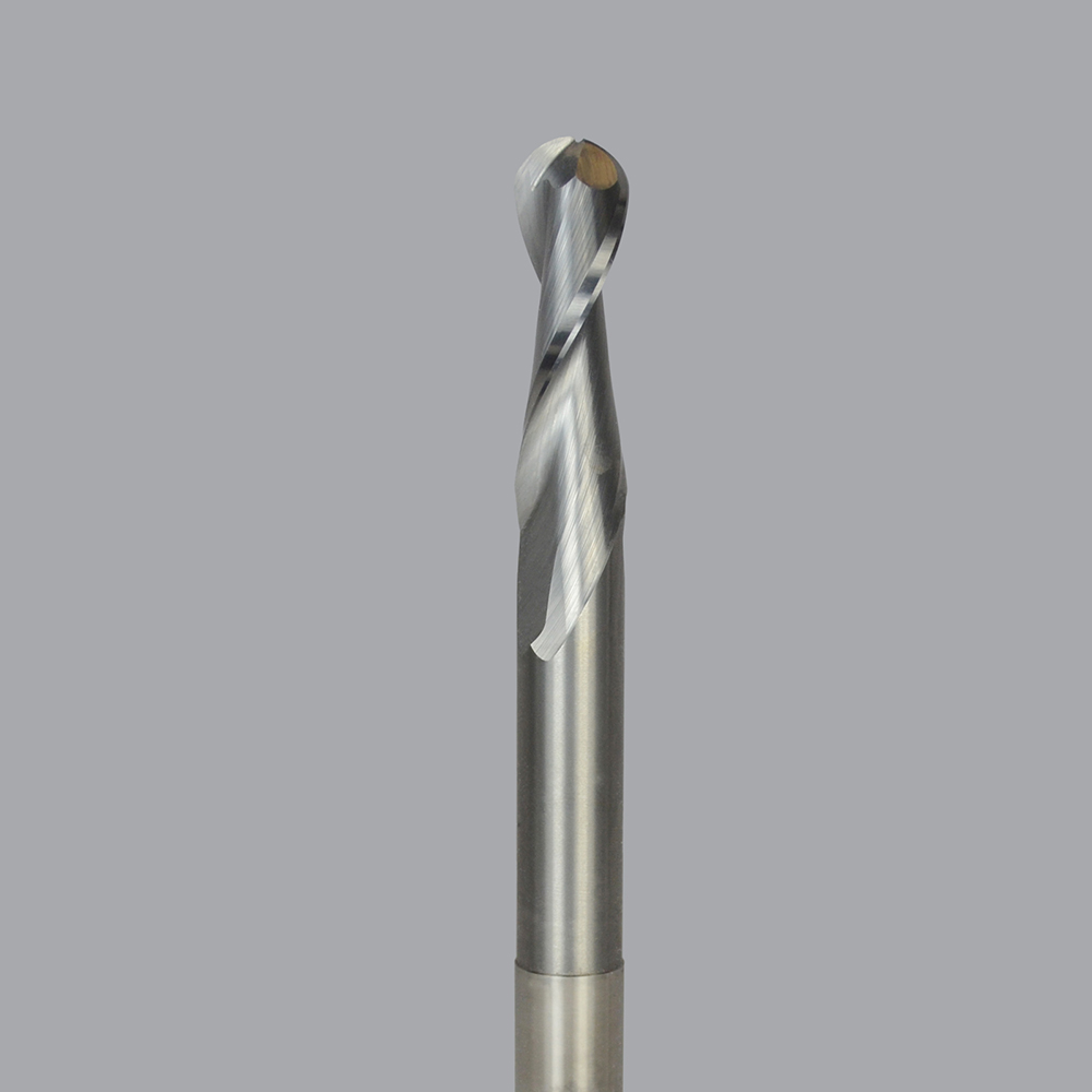 Onsrud 52-244BL Solid Carbide router 2FL 1/8 x 1/2 x 3 OAL For Soft Wood, Hard Wood, Wood Composite, Soft Plastic, Hard Plastic, Aluminum, 1/8 Shank
