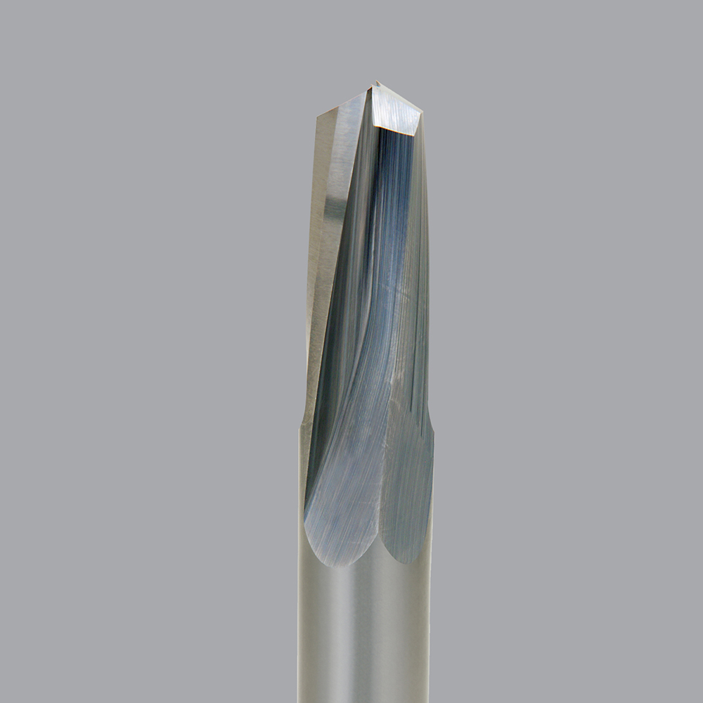 Onsrud 52-624 Solid Carbide router 2FL 1/4 x 3/4 x 2-1/2 OAL For Soft Plastic, Hard Plastic, Solid Surface, 1/4 Shank