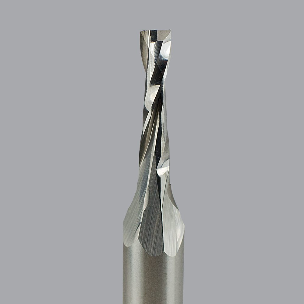 Onsrud 52-703 Solid Carbide router 2FL 1/8 x 1/2 x 2 OAL For Soft Plastic, Solid Surface, Foam, Soft Wood, Hard Wood, 1/4 Shank
