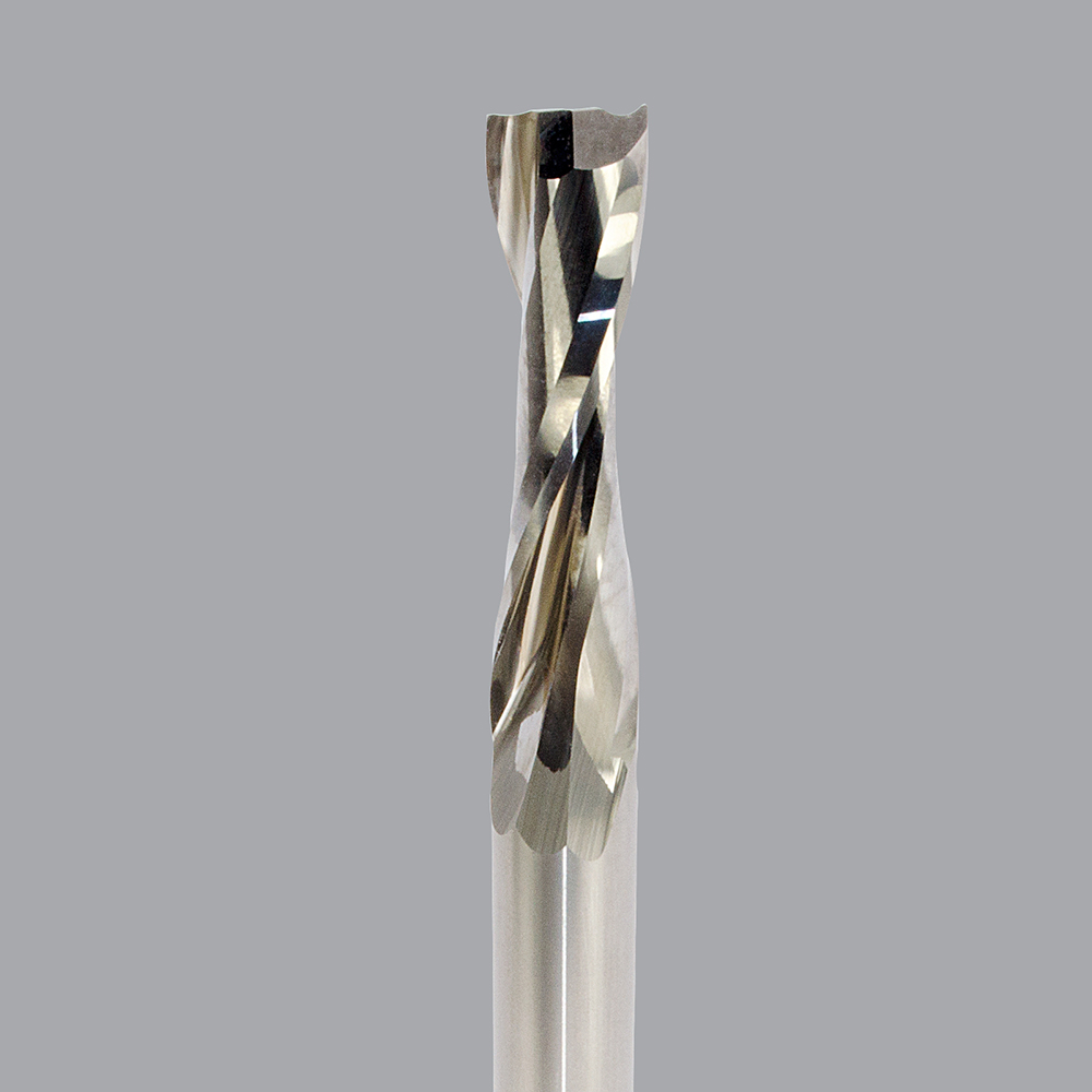 Onsrud 52-707 Solid Carbide router 2FL 1/4 x 7/8 x 3 OAL For Soft Plastic, Solid Surface, Foam, Soft Wood, Hard Wood, 1/4 Shank