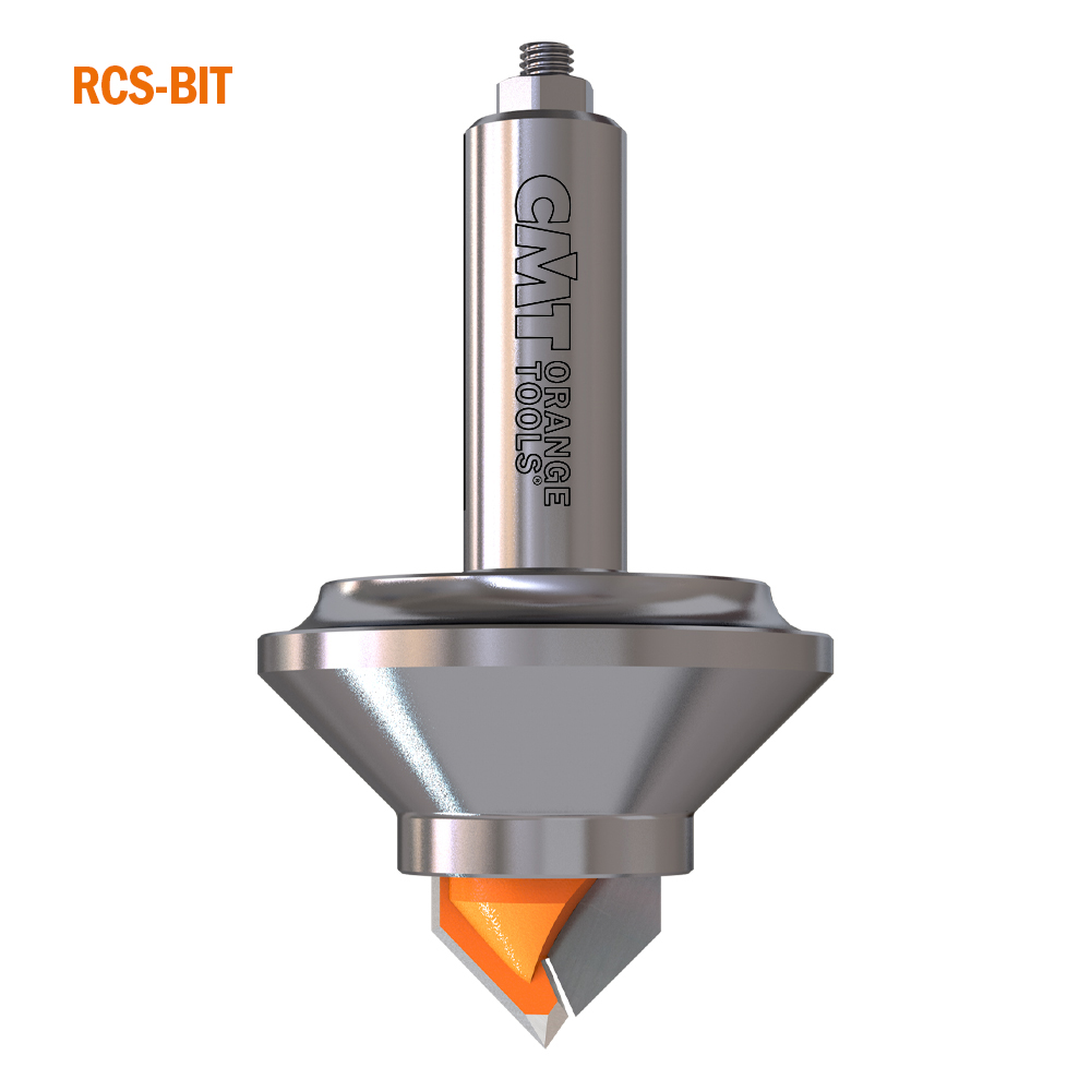 3D Router Spare Carbide Bit D=23/32” A=90° S=5/16” Rh