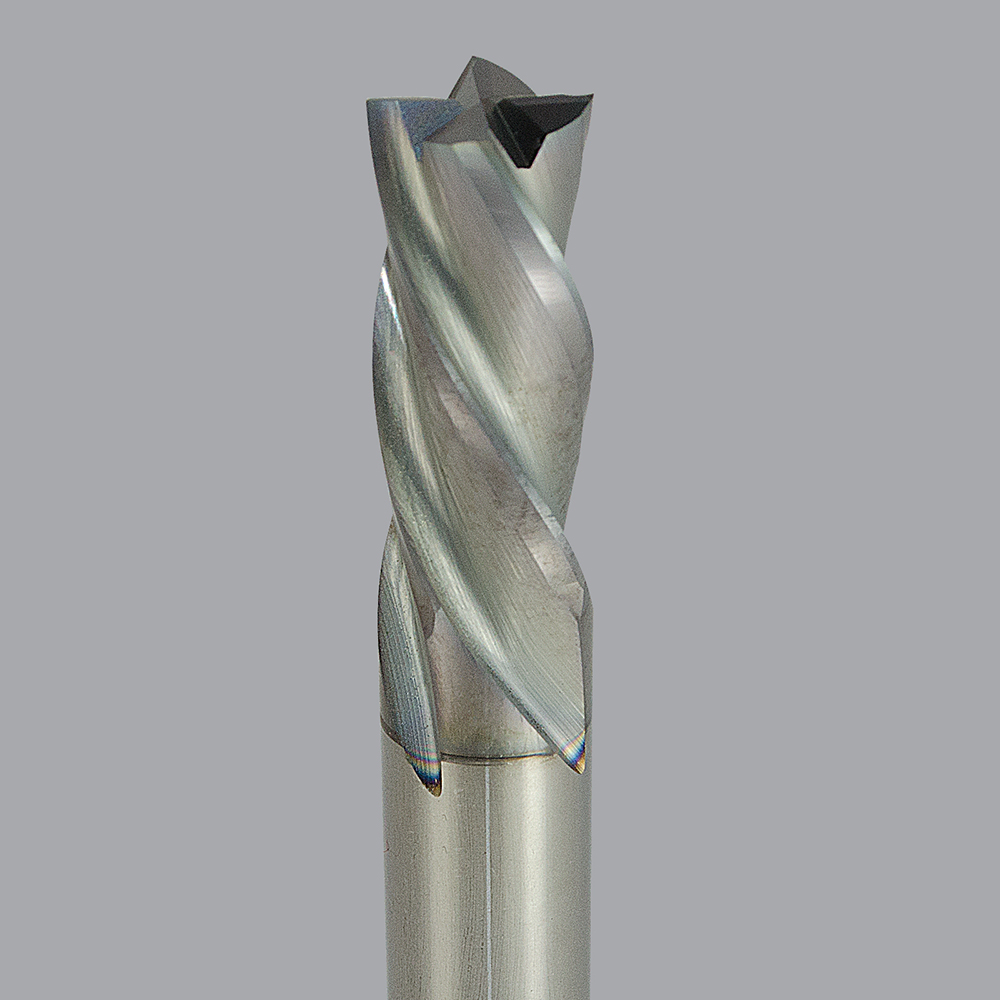 Onsrud 54-261 Solid Carbide router 4FL 6.00 mm x 19.00 mm x 76.00 mm OAL For Composite, Fiberglass, 6.00 mm Shank, Fet2 Coated