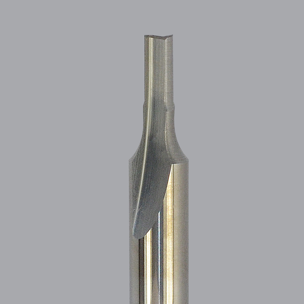 Onsrud 56-041 Solid Carbide router 2FL 1/8 x 1/4 x 2 OAL For Hard Plastic, Composite Plastic, Solid Surface, Foam, 1/4 Shank