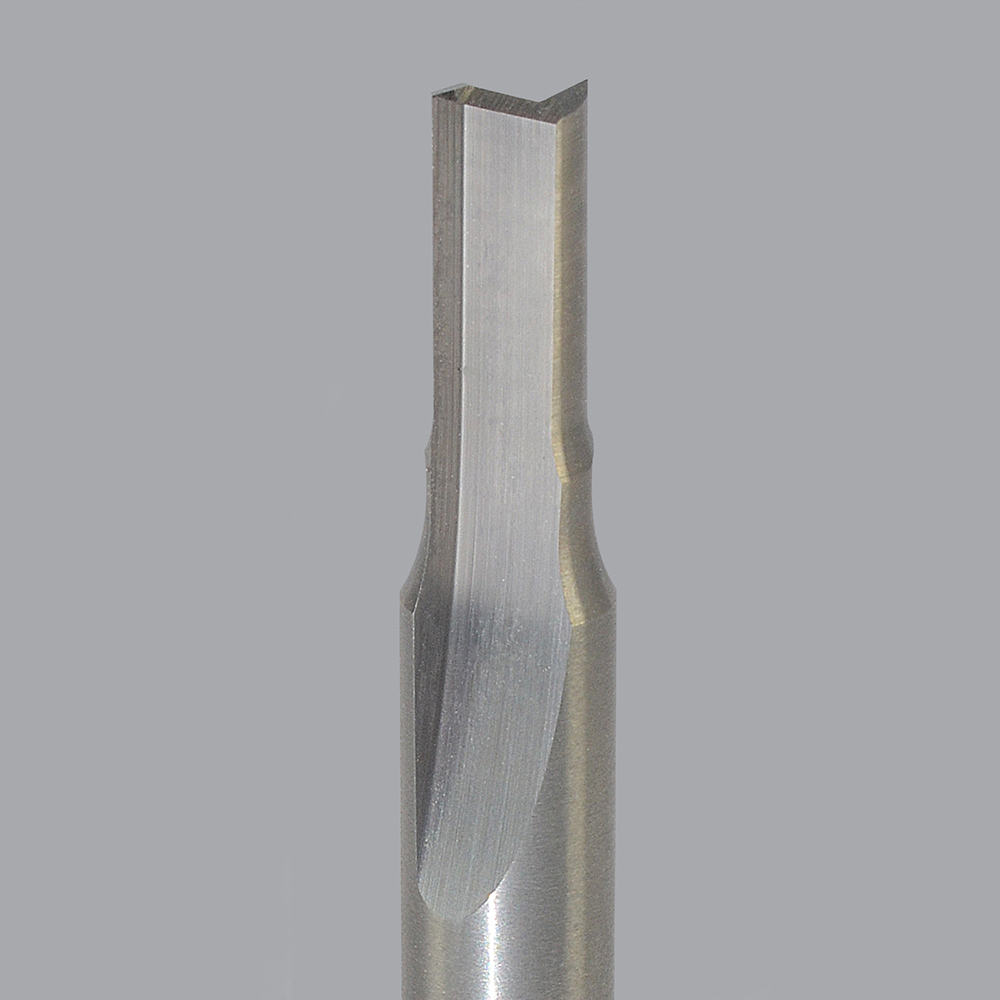 Onsrud 56-061 Solid Carbide router 2FL 3/16 x 3/8 x 2 OAL For Hard Plastic, Composite Plastic, Solid Surface, Foam, 1/4 Shank