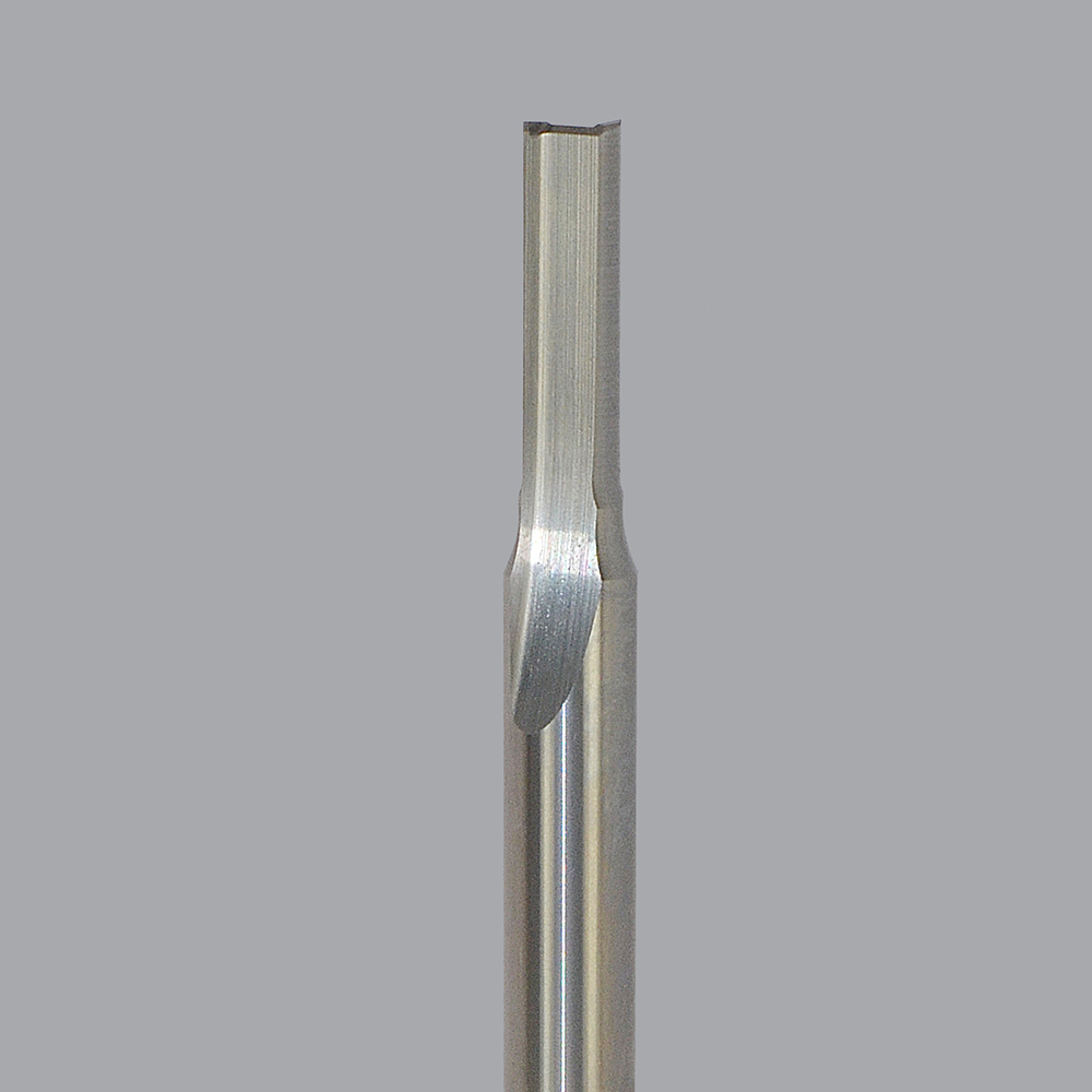 Onsrud 56-063 Solid Carbide router 2FL 3/16 x 5/8 x 4 OAL For Hard Plastic, Composite Plastic, Solid Surface, Foam, 1/4 Shank