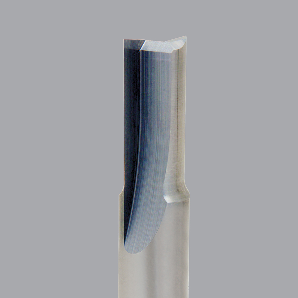 Onsrud 56-081 Solid Carbide router 2FL 1/4 x 3/8 x 2-1/2 OAL For Hard Plastic, Composite Plastic, Solid Surface, Foam, 1/4 Shank