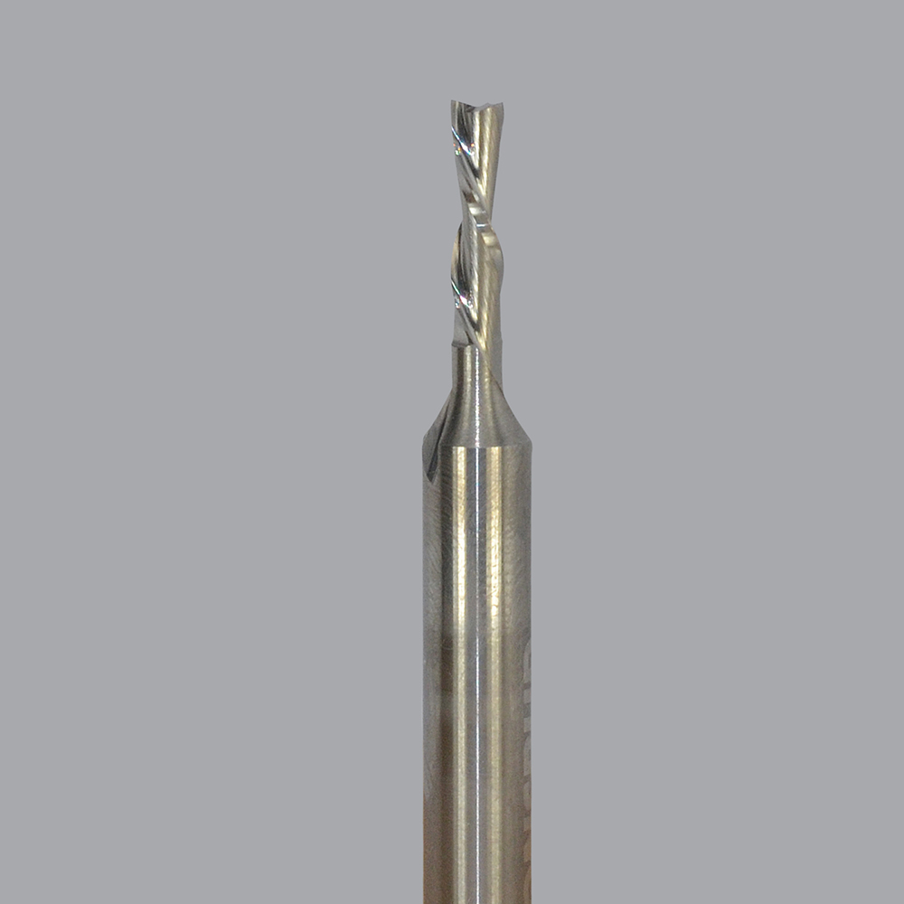 Onsrud 57-240 Solid Carbide router 2FL 1/8 x 1/2 x 2 OAL For Soft Wood, Hard Wood, Wood Composites, 1/4 Shank
