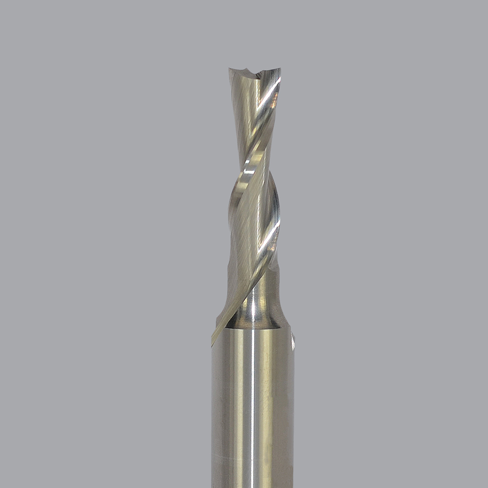 Onsrud 57-240L Solid Carbide router 2FL 1/8 x 1/2 x 2 OAL For Soft Wood, Hard Wood, Wood Composites, 1/4 Shank