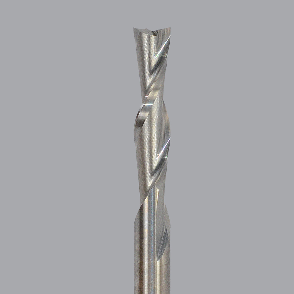 Onsrud 57-285L Solid Carbide router 2FL 1/4 x 1/1 x 2-1/2 OAL For Soft Wood, Hard Wood, Wood Composites, 1/4 Shank