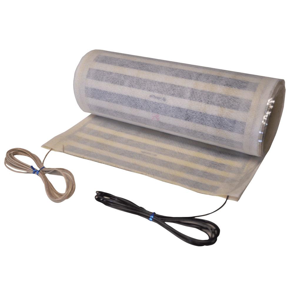 QuietWarmth 10 ft. x 36 in. 120-Volt Peel and Stick Radiant Floor Heating Mat for Tile and Glue-Down Floors (Covers 30 sq. ft.)