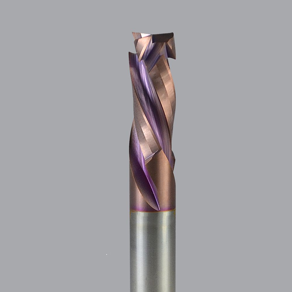 Onsrud 60-126MC Solid Carbide router 3FL 3/8 x 7/8 x 3 OAL For Double-Sided Laminated and Veneered Wood Composites, 3/8 Shank, Marathon Coated