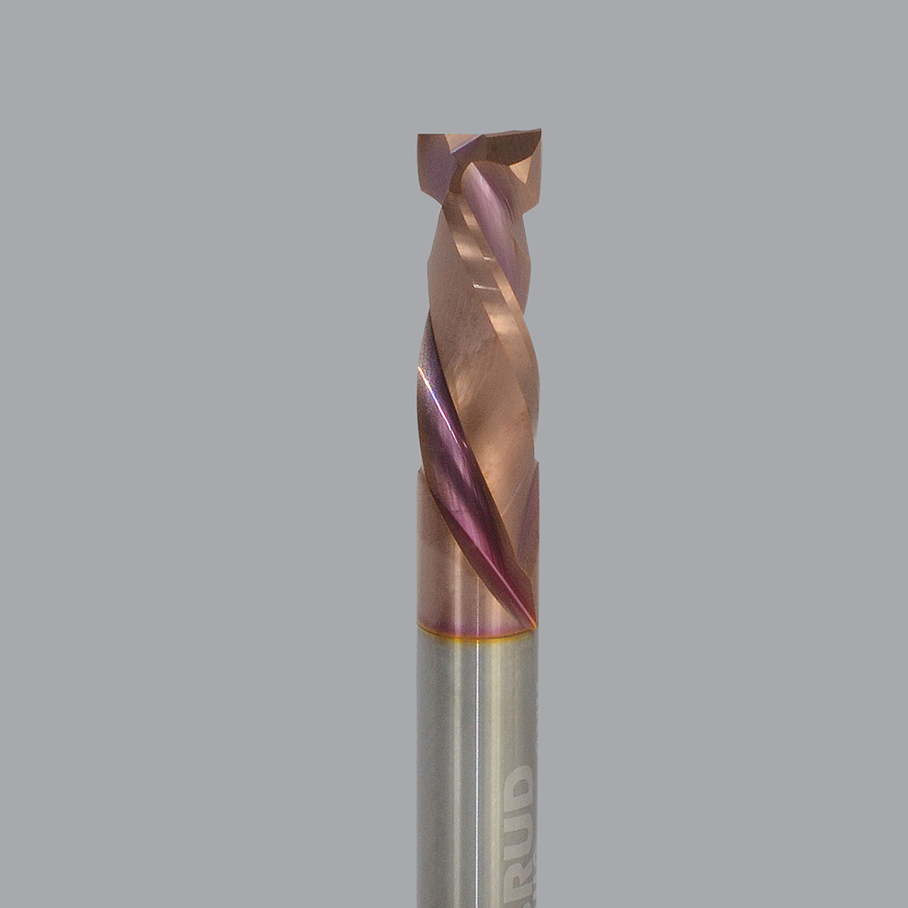 Onsrud 60-153MC Solid Carbide router 2FL 8.00 mm x 22.00 mm x 64.00 mm OAL For Double-Sided Laminated and Veneered Wood Composites, 8.00 mm Shank, Marathon Coated