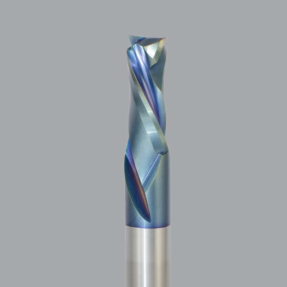 Onsrud 60-169PLR Solid Carbide router 2FL 1/2 x 1-1/8 x 3 OAL For Double-Sided Laminated and Veneered Wood Composites, 1/2 Shank, Polaris Coated
