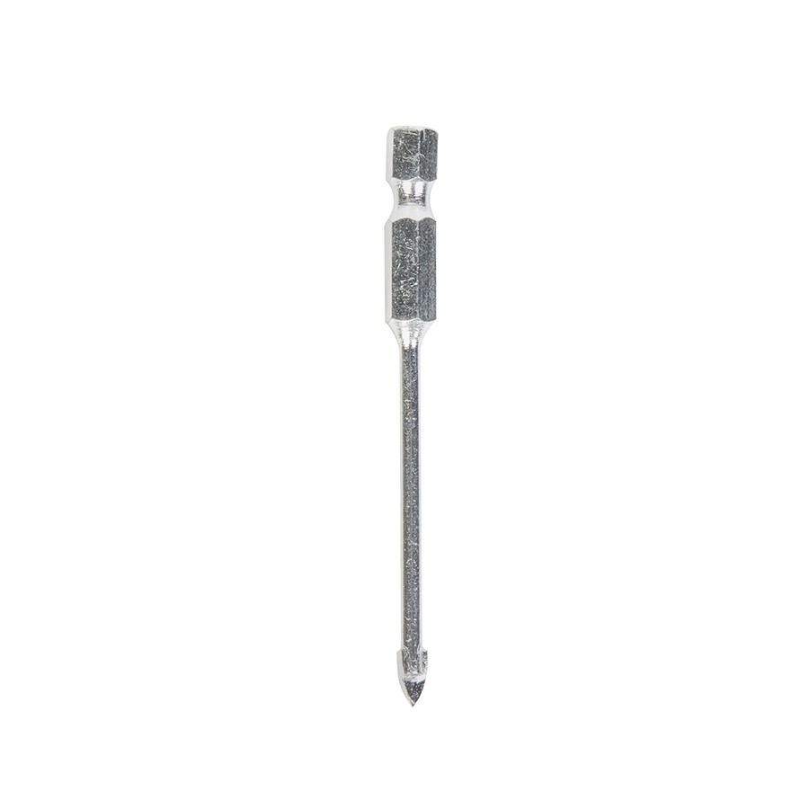 Timberline 608-292 Glass and Tile Drill Bit 5/32″ Dia x 1/4″ Hex Shank