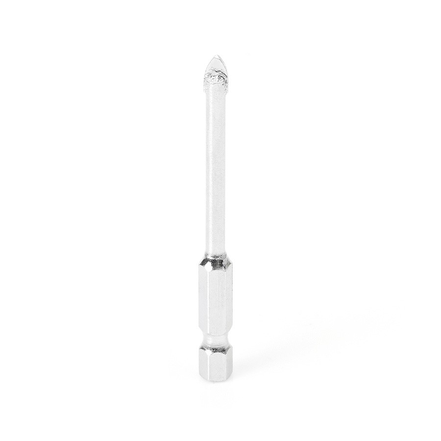 Timberline 608-294 Glass and Tile Drill Bit 3/16″ Dia x 1/4″ Hex Shank