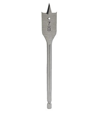 Timberline 608-410 Spade Bit with Spur 1/2 Dia x 6″ Long