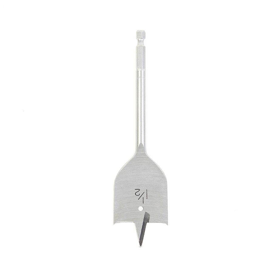 Timberline 608-490 Spade Bit with Spur 1-1/2 Dia x 6″ Long