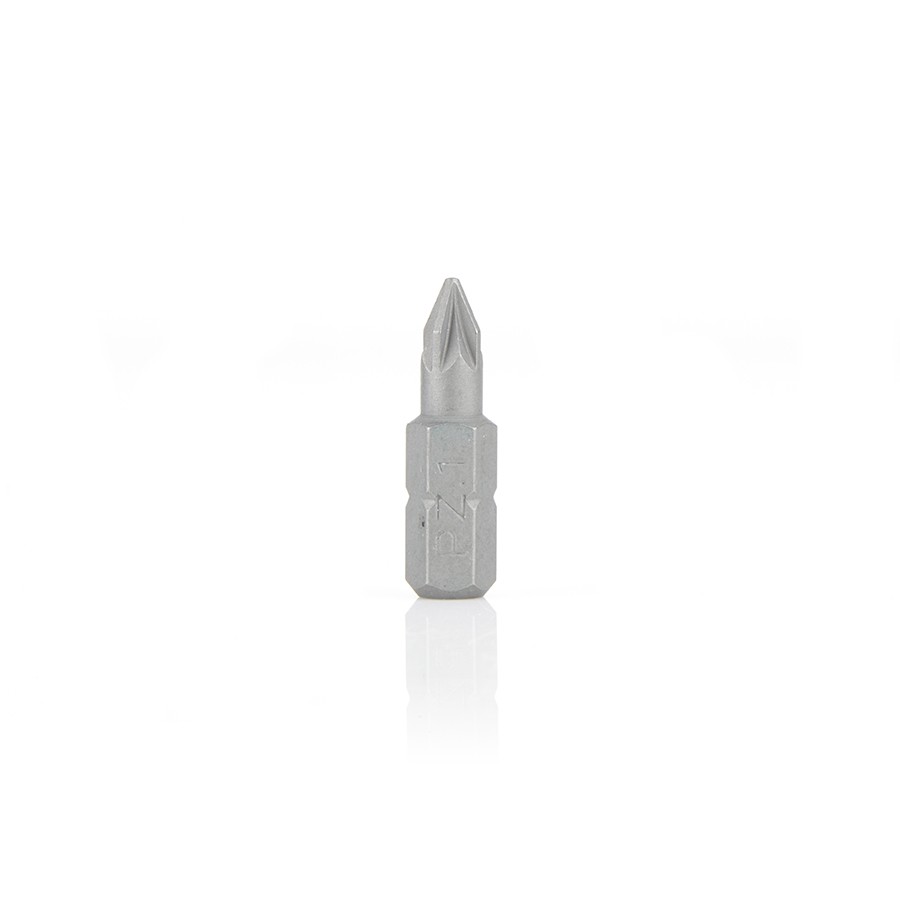 Timberline 608-670 Pozidrive Insert Bit for Screw Size #1, 1″ Long