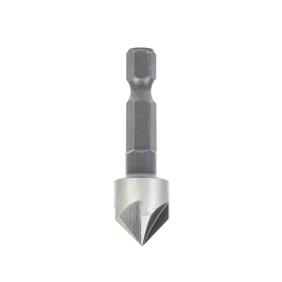 Timberline 608-763 82 Deg High-Speed Steel Countersink 1/2 Dia x 1/4″ Hex Shank