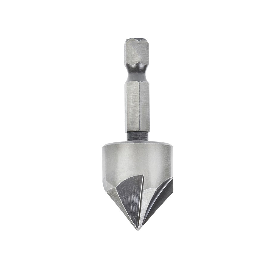 Timberline 608-765 82 Deg High-Speed Steel Countersink 3/4 Dia x 1/4″ Hex Shank