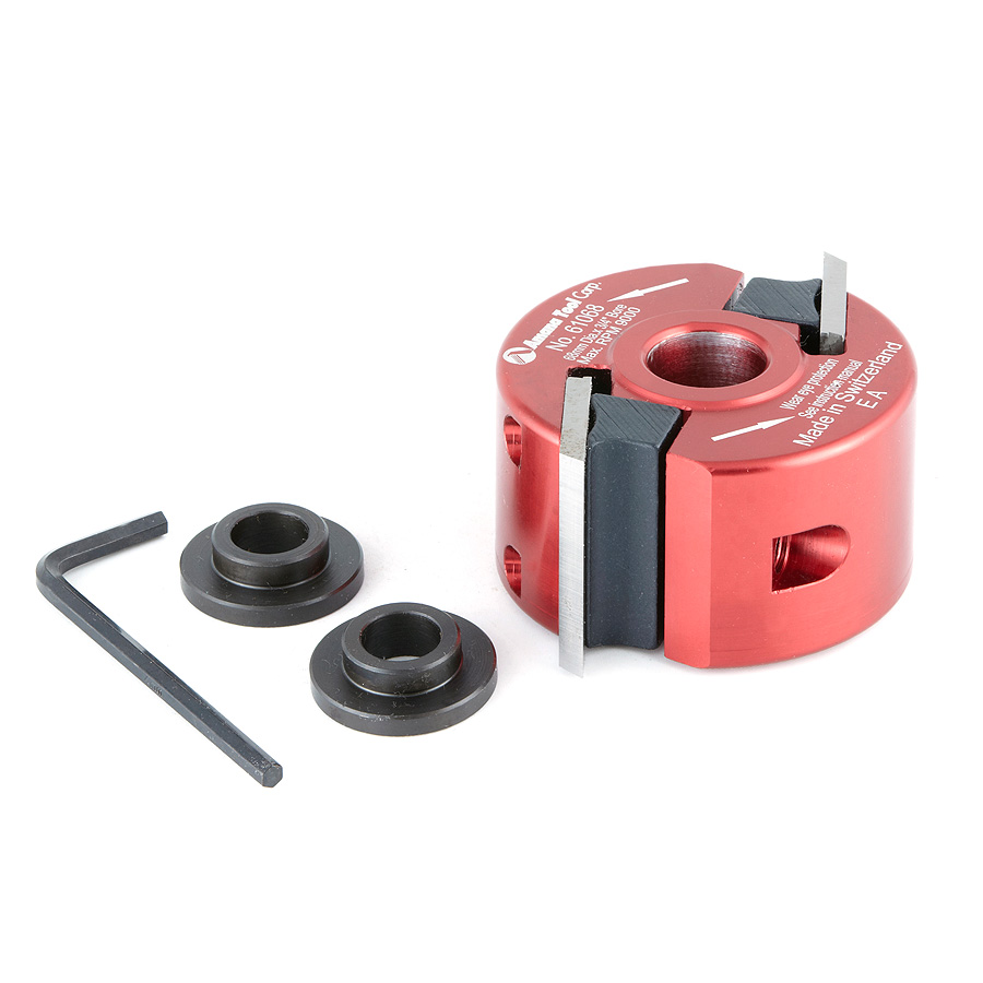 Amana 61068 Profile-Pro Aluminum Cutterhead 68mm Dia x 40mm x 3/4 Bore