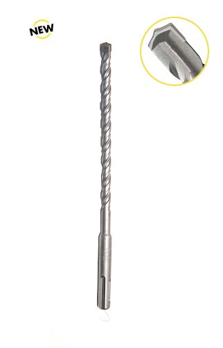 Timberline 613-176 Slotted Drive System Drill Bit Plus 2 Flute 3/8 Dia x 10 x 12″ Long