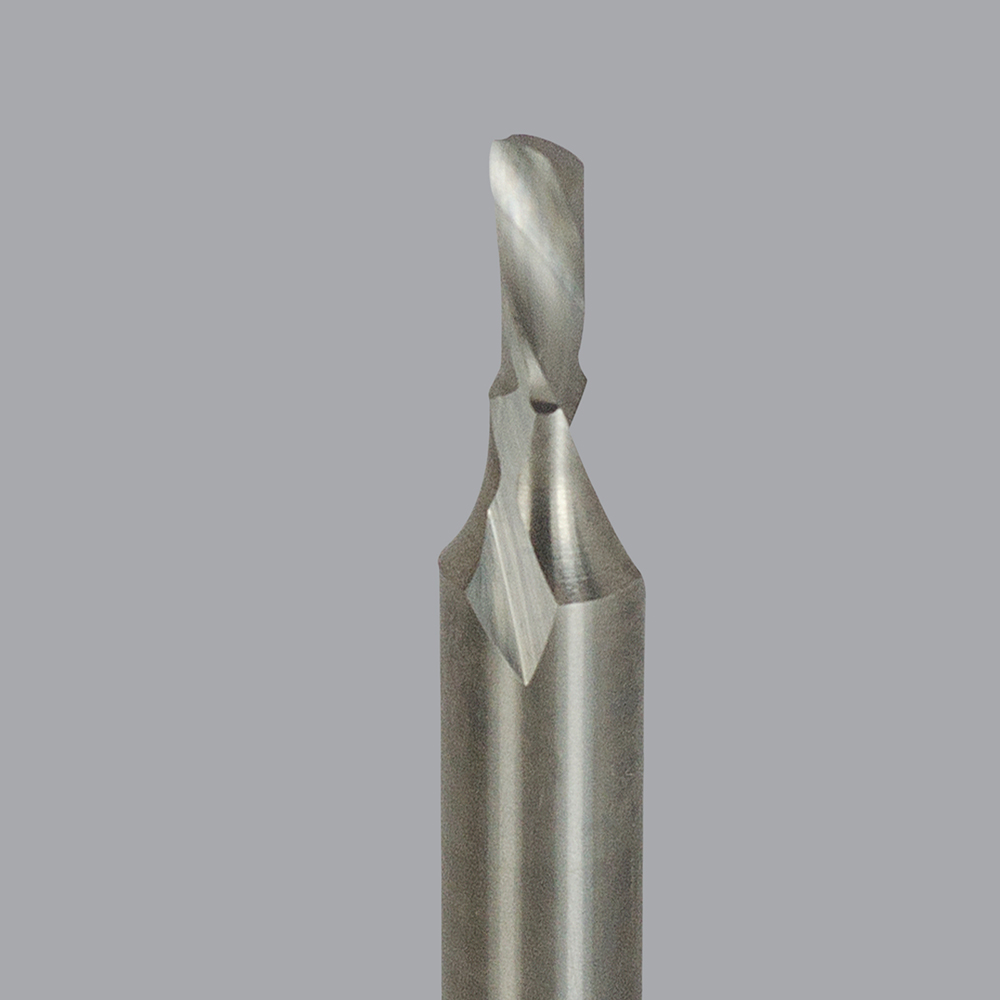 Onsrud 62-606 Solid Carbide router 1FL 1/8 x 1/4 x 2 OAL For Aluminum Sheet, Aluminum Plate, 1/4 Shank
