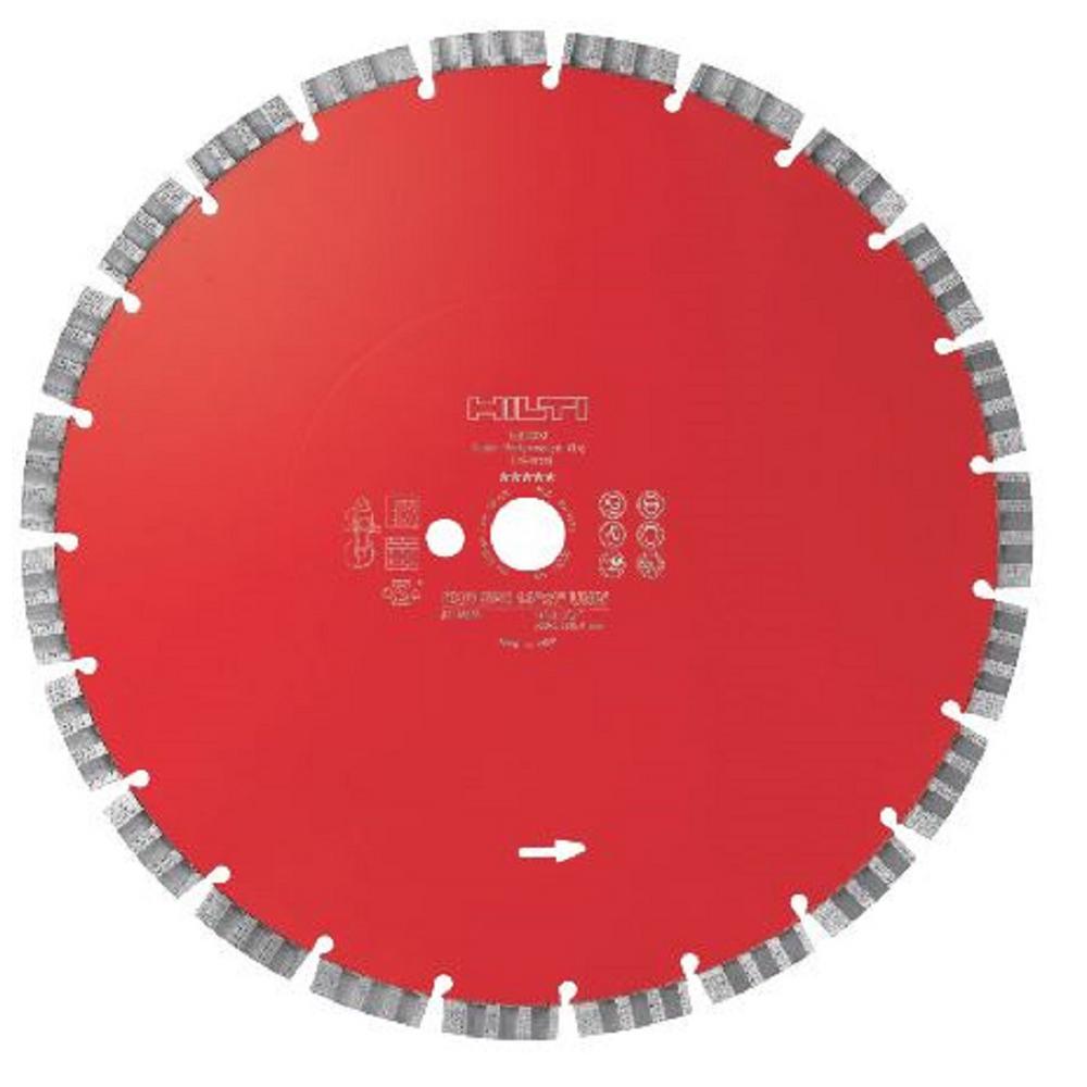 Hilti 16 in. x 1 in. EQD SPX Universal Segmented Diamond Cutting Disc