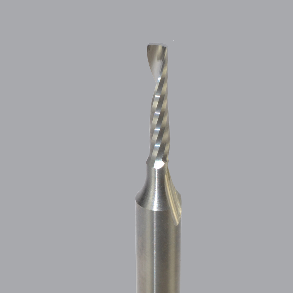 Onsrud 63-706 Solid Carbide router 1FL 1/8 x 5/8 x 2-1/2 OAL For Hard Plastic, Solid Surface, 1/4 Shank