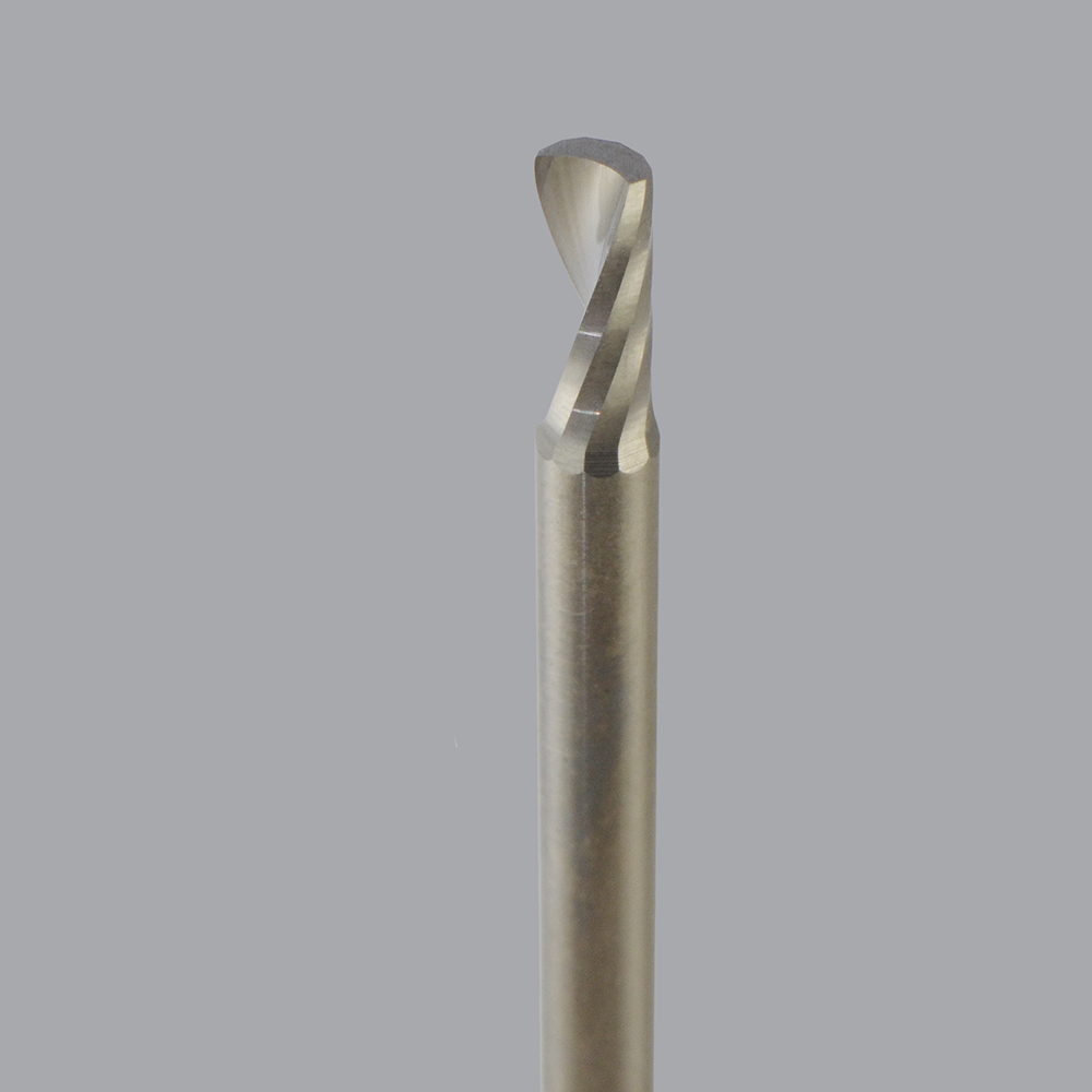 Onsrud 63-711 Solid Carbide router 1FL 1/8 x 1/4 x 2 OAL For Hard Plastic, Solid Surface, 1/8 Shank