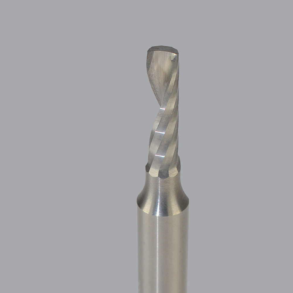 Onsrud 63-715 Solid Carbide router 1FL 781/5000 x 9/16 x 2 OAL For Hard Plastic, Solid Surface, 1/4 Shank