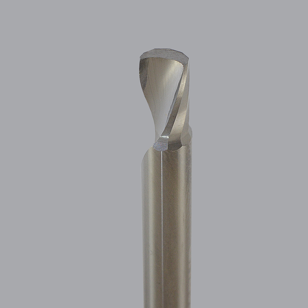 Onsrud 63-724 Solid Carbide router 1FL 1/4 x 3/8 x 2 OAL For Hard Plastic, Solid Surface, 1/4 Shank