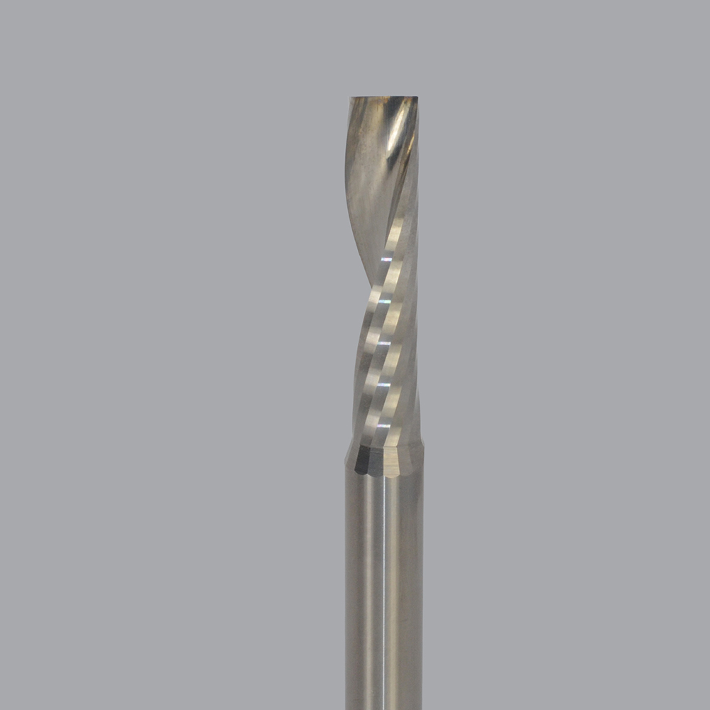 Onsrud 63-735 Solid Carbide router 1FL 3/8 x 1-5/8 x 3-1/2 OAL For Hard Plastic, Solid Surface, 3/8 Shank