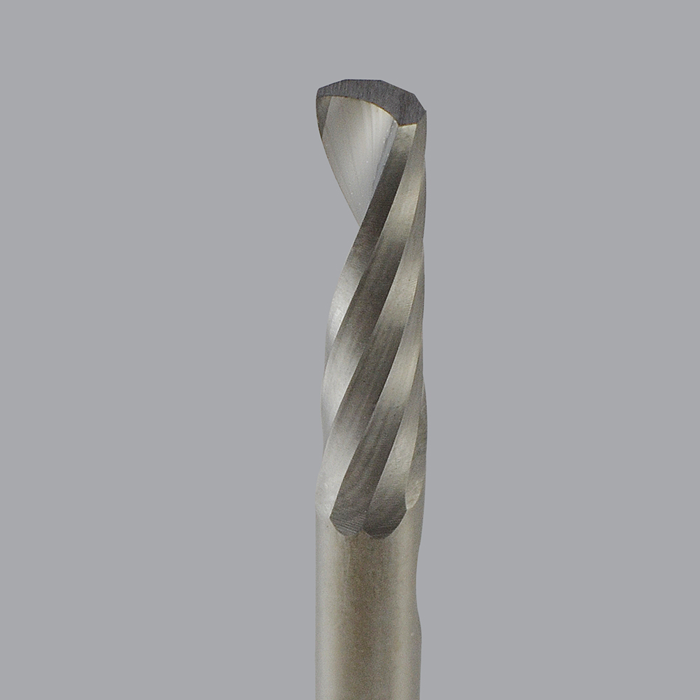 Onsrud 63-763 Solid Carbide router 1FL 1/8 x 1/2 x 2 OAL For Soft Plastic, Solid Surface, 1/8 Shank