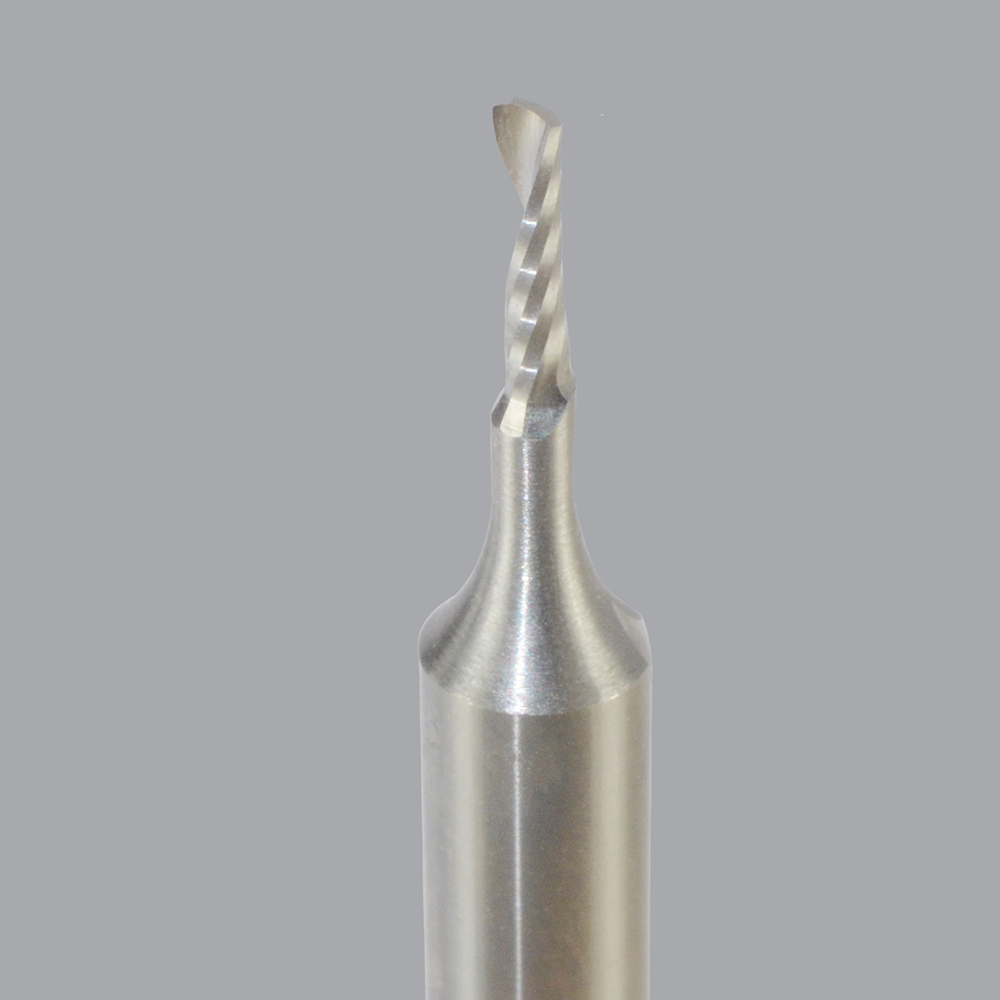 Onsrud 63-804 Solid Carbide router 1FL 2.00 mm x 8.00 mm x 64.00 mm OAL For Hard Plastic, Solid Surface, 6.00 mm Shank