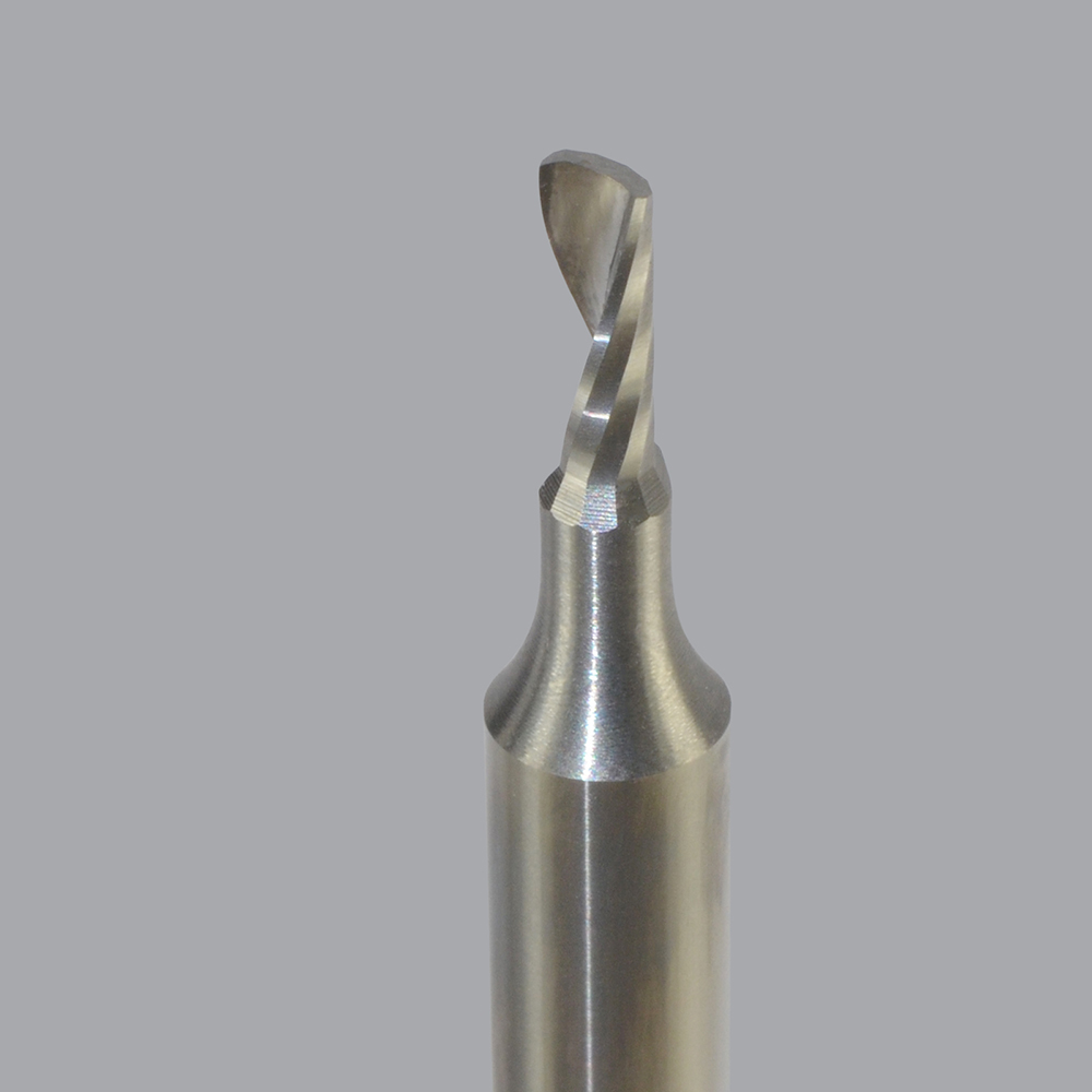 Onsrud 63-812 Solid Carbide router 1FL 3.00 mm x 8.00 mm x 64.00 mm OAL For Hard Plastic, Solid Surface, 6.00 mm Shank