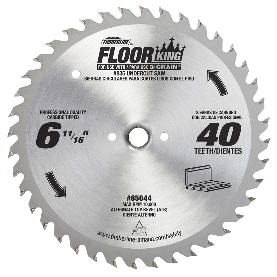 Timberline 65044 Carbide Tipped Floor King Saw Blades